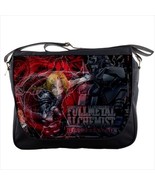 New Fullmetal Alchemist Otaku Wibu Custom Print Messenger Bag L - £24.71 GBP