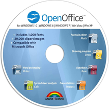 Office Suite 2023 Edition CD DVD 100% Compatible with Microsoft® Word®  - $18.49