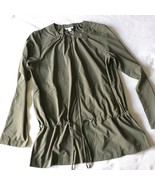 J Jill Pure Jill Fit Caper Lightweight Zip Pocket Drawstring Jacket S NW... - $103.16 CAD