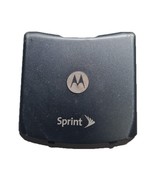 Back Door Fits Motorola Razr V3m Sprint Metallic Battery Cover Flip Phon... - $5.10