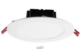 Commercial Electric-6 in. White Flush Round Wet Integrated Recessed Lighting Kit - £9.84 GBP