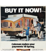 1978 Coleman Fold Down Camper Advertisement Vintage Outdoors Camping DWW13A - $460.99 MXN