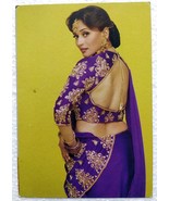 Attore di Bollywood Madhuri Dixit rara vecchia cartolina originale - £16.07 GBP