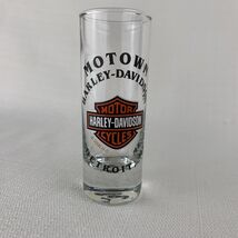 Harley-Davidson Motown Detroit Michigan double shot glass￼ Shooter New - $8.00