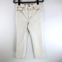 Madewell Womens The Perfect Vintage Crop Jean Stretch White Size 25 - £9.87 GBP