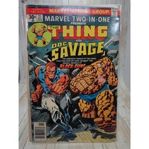 Marvel Two-In-One #21 The Thing and Doc Savage 1976 The Black Sun Appears - $9.97
