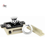 Latch Assembly With Round Knob &amp; Round Collar Cabinet Hardware Marine Bo... - $38.29 CAD