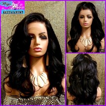 Alexis Sky&quot; 13X6 HD Transparent Swiss Lace Frontal, Synthetic W/Baby Hairs, Synt - £77.87 GBP