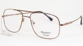 Memory Titan 3035 C5 Light Bronze-Brown EYEGLASSES GLASSES FRAME 56-18-1... - $1,486.66 MXN