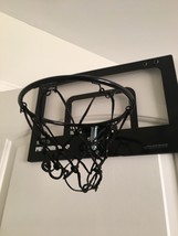 SKLZ Pro Mini Basketball Goal Hoop Over The Door Black Clear - £67.54 GBP