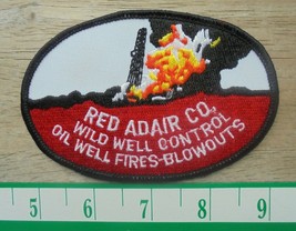 Red Adair Company Wild Well Control Oil Well Fires-Blowouts-sew on cloth... - £3.73 GBP