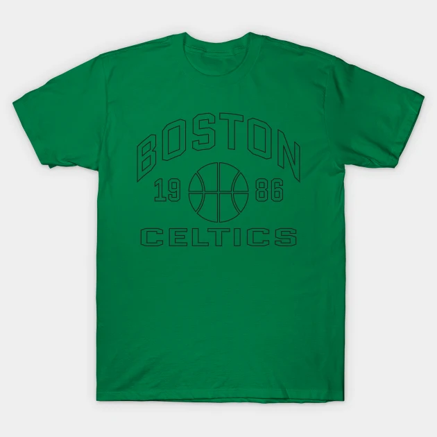 Boston Celtics Basketball 1986 T-Shirt - $319.81 MXN