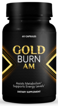 Gold Burn AM, assists metabolism and support energy-60 Capsules - $39.59