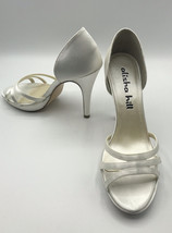 Alisha Hill Grace Women&#39;s Platform Shoes White Dyeable High Heels - £34.62 GBP