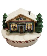 Our America Gift SANTA&#39;S WORKSHOP #8041 By Debbie Mumm Candle Topper Col... - $32.05 CAD