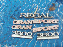 1991 Regal Gran Sport Fender Side Trunk Trim Emblem Oem Used Original Buick Gm - £78.84 GBP