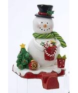 KURT S. ADLER CLAYDOUGH SNOWMAN W/ CAST IRON BASE CHRISTMAS TREE STOCKIN... - $452.25 MXN