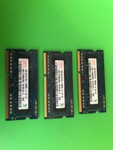 Lot 3 HMT112S6BFR6C-H9 Genuine Hynix Laptop Memory 1GB 2rX16 PC3-10600S-9-10-A1 - £5.47 GBP