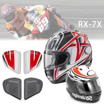 Motorcycle Helmets Both Sides Shield Cover Set Visor Base Plate for Arai Rx7x Rx - £27.71 GBP+