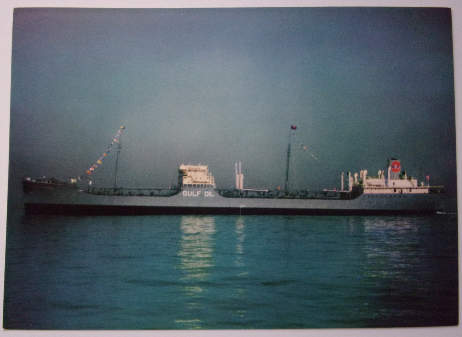 Vintage T-2 Tanker SS Gulfbeaver Postcard - $2.99