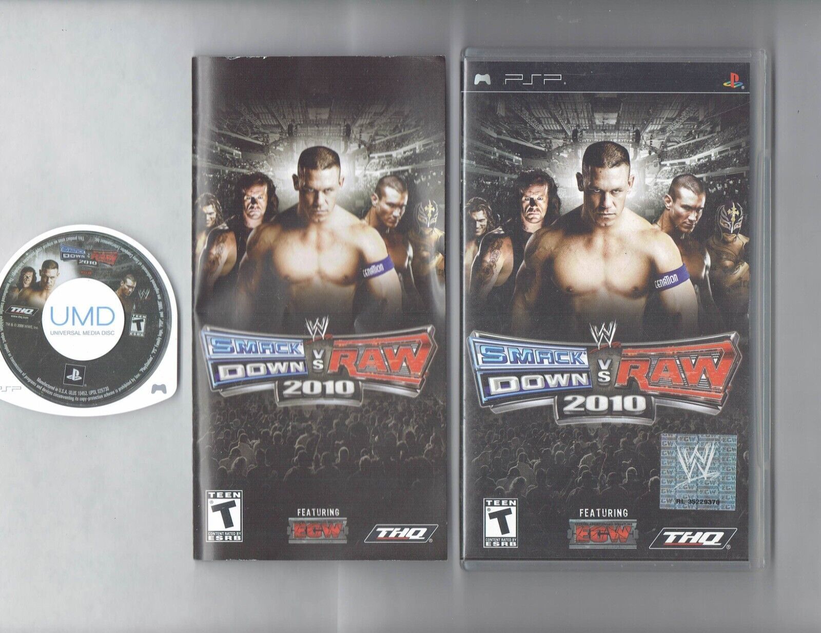 WWE Smackdown Vs. Raw 2010 PSP Game PlayStation Portable CIB - $34.31