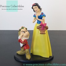 Extremely rare! Vintage statue of Snow white with Grumpy. Walt Disney statue. - £310.71 GBP