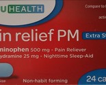 Extra Strength Pain Relief PM, 24 Caplets - $3.46