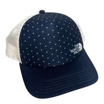 The North Face Navy Stars Trucker Baseball Cap Size Women&#39;s one size Log... - $21.51