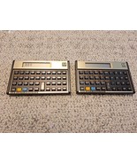 2 Hewlett Packard HP 12C Financial Calculator Gold  Both Tested - £23.32 GBP