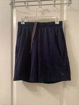 Boys Blue Basketball Gym Workout Shorts Pockets Athletic Size Small - £26.82 GBP