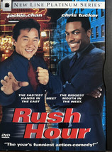 Rush Hour (DVD, 1999) Jackie Chan &amp; Chris Tucker Like New - £8.78 GBP