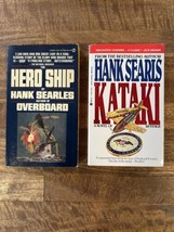 Vtg LOT of 2 Hank SEARLS Paperback Books Historical Fiction Hero Ship Kataki - £14.55 GBP