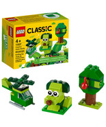 LEGO Creative Green Bricks LEGO Classic 60 Pcs. (11007) Ages 4 +  . NIB - £5.02 GBP