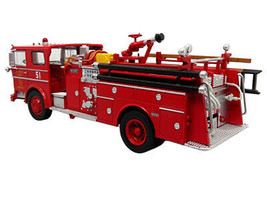 1973 Ward LaFrance Ambassador Fire Engine Los Angeles County Fire Department LA - £105.57 GBP
