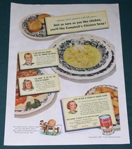 Campbell&#39;s Soup Good Housekeeping Magazine Ad Vintage 1941 - £11.76 GBP