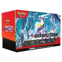 Nintendo Pokemon Scarlet and Violet Build and Battle Stadium Box Base Set TCG - £47.92 GBP