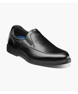 Nunn Bush Wade Work Moc Toe Slip On Comfortable Shoes Black 84915-001 - $127.32 CAD