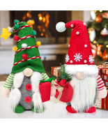 2Pc Christmas Gnomes Plush Decorations - Christmas Ornaments - Swedish T... - $571.44 MXN