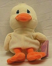 Tender Tails Plush Toy Easter Duck Bird Yellow Orange Precious Moments E... - £13.15 GBP