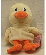 Tender Tails Plush Toy Easter Duck Bird Yellow Orange Precious Moments E... - £13.23 GBP