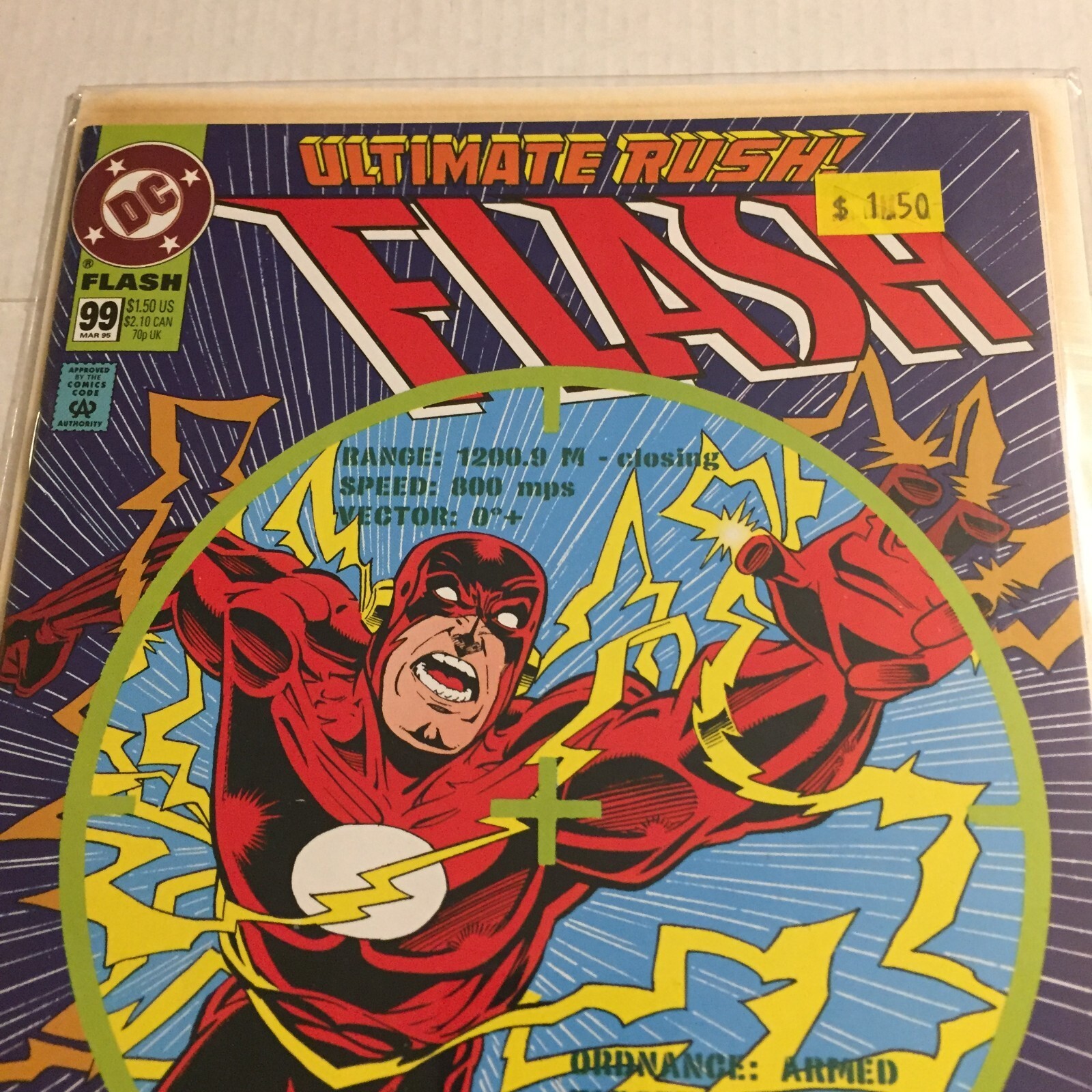 1995 DC Comics Flash Ultimate Rush #99 Item image 2