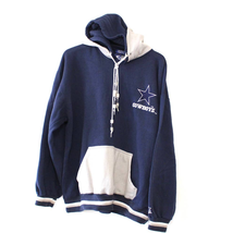 Vintage Dallas Cowboys Football Hooded Sweatshirt Starter XL - £97.41 GBP