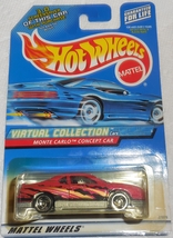 Hot Wheels 2000 Virtual &quot;Monte Carlo Concept Car&quot; Collector 109 Mint Sealed Card - £2.36 GBP