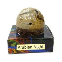 Handmade Arabian Night Fragrance Natural Solid Perfume HandCraft Stone Jar 8g - £8.66 GBP