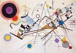 Kandinsky Composition VIII Canvas, Wassily Kandinsky Reproduction,  Stre... - £47.88 GBP
