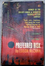 vntg 1962 Edson McCann [Lester Del Rey~Frederik Pohl] PREFERRED RISK insurance - £4.94 GBP