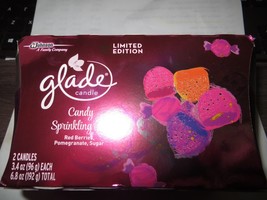 Glade Scented Candle 2pk - Candy Sparkling Joy - $6.92