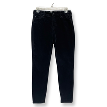 Rewash Womens Skinny Slim Pants Black Stretch Corduroy 5R/27 - $15.79