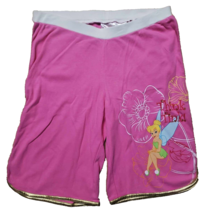 Disney Tinkerbell Pink Lounge Yoga Shorts Women Medium NEW w/ Tag Free Shipping - £8.10 GBP