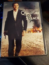 Quantum of Solace (DVD, 2008) James Bond 007 Danial Craig Widescreen sealed bb - £1.37 GBP